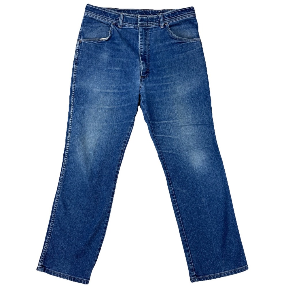 VTG 80s-90s Wrangler Jeans USA Made Regular Fit Straight Leg Denim (32x29)